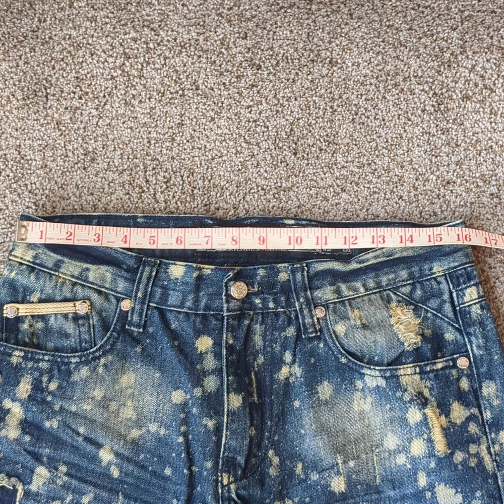 The Heritage by America men's blue denim size 32X33 pants - Picture 3 of 15